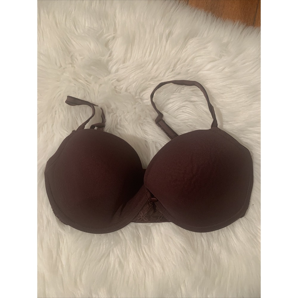 gilligan o'malley luxe collection t shirt bra 34D brown sexy